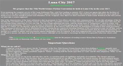 Desktop Screenshot of 2017.lunarcc.org